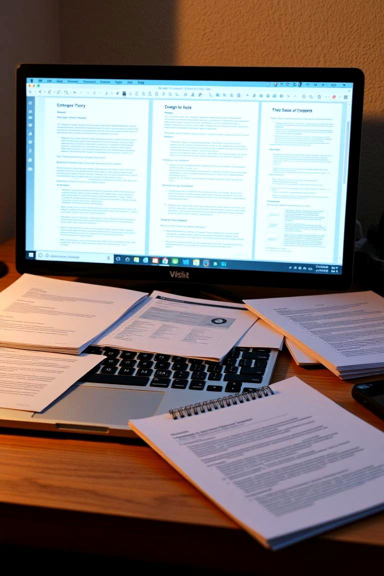 Create a Paperless Workspace - 24 Desk Organization Ideas