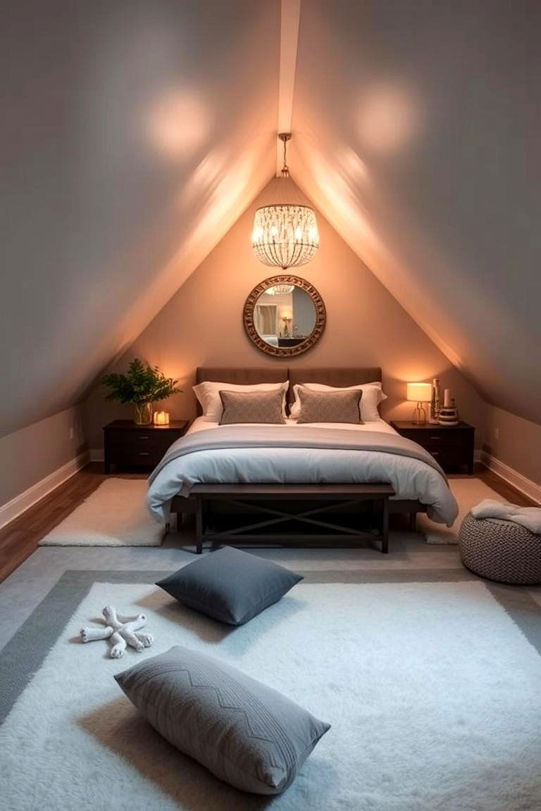Create a Serene Spa Like Atmosphere - 24 Attic Bedroom Ideas