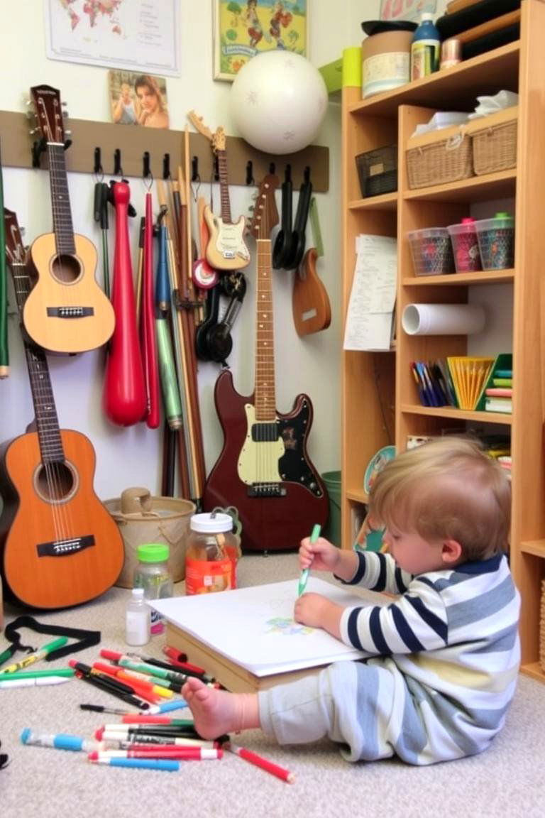 Create a Space for Hobbies - 24 Kids Room Ideas