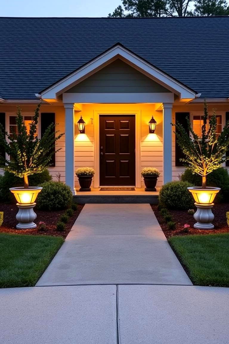 Create a Symmetrical Design - 24 Curb Appeal Inspiration for Ranch Homes