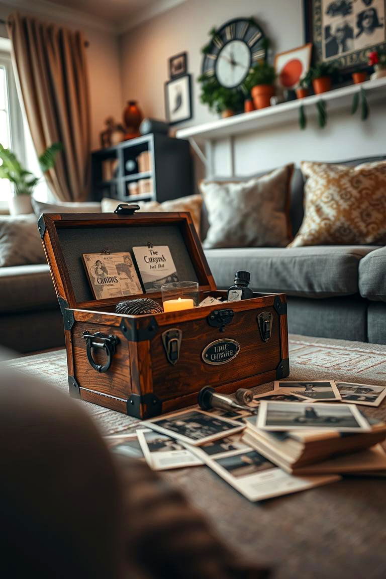 Create a Time Capsule - 27 10 Year Wedding Anniversary Ideas