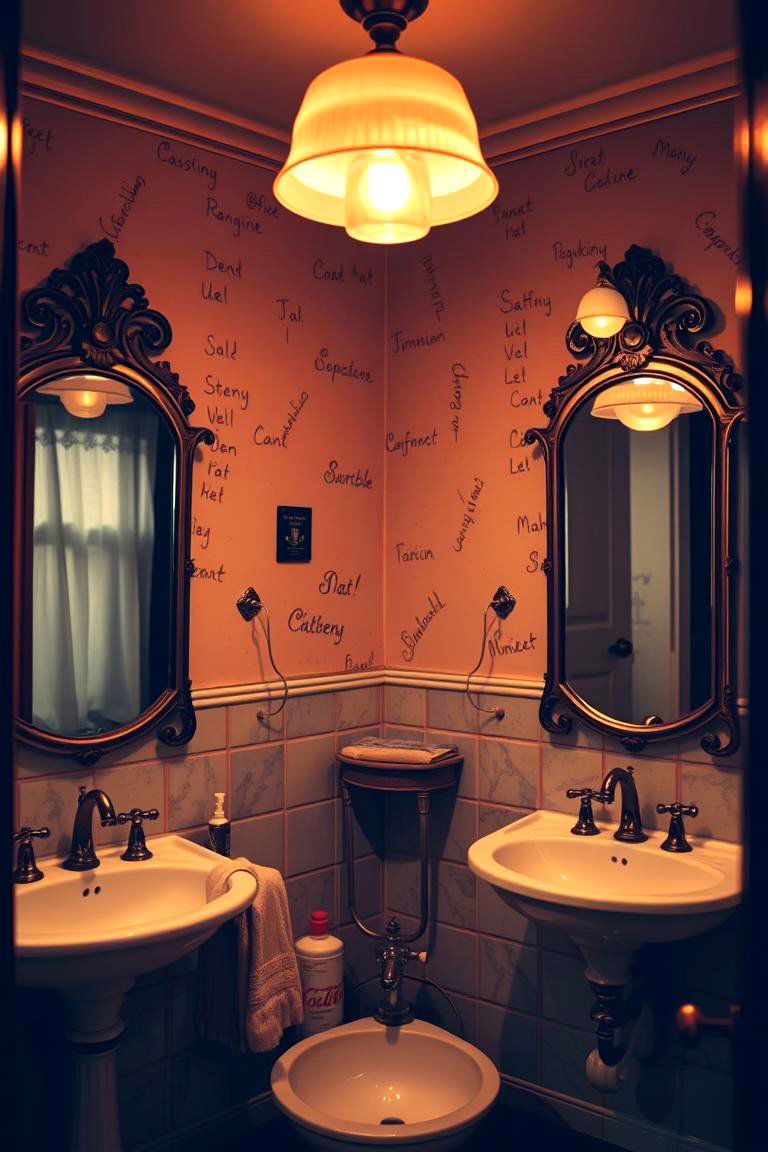 Create a Vintage Vibe - 24 Bathroom Decor Ideas