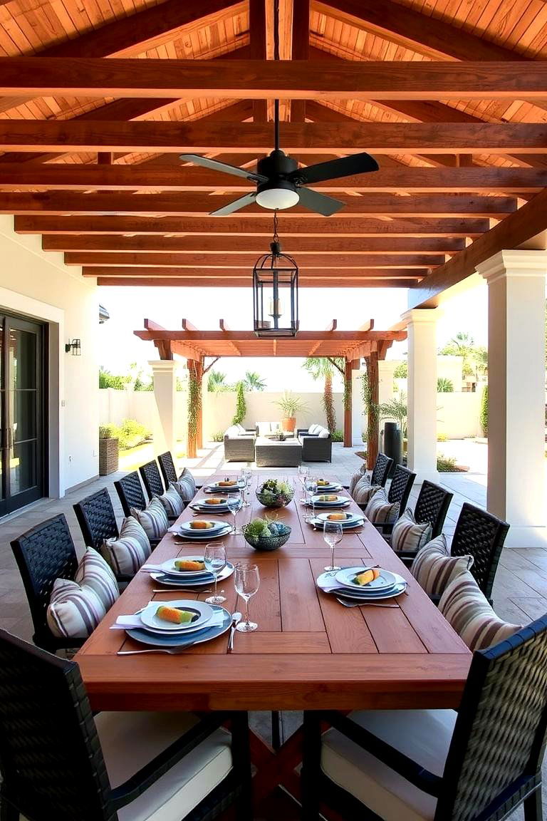 Create an Outdoor Dining Area - 24 Florida Backyard Ideas
