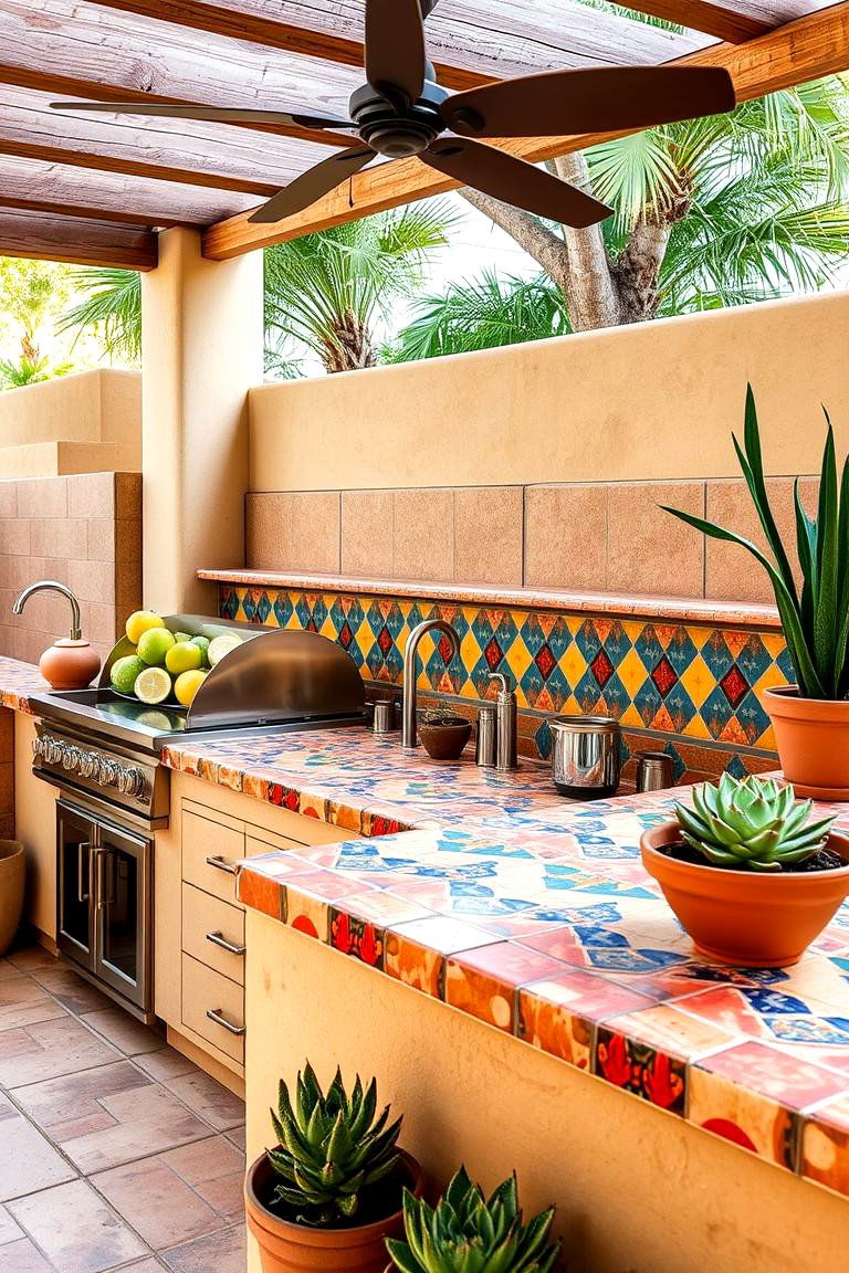 Create an Outdoor Kitchen Space - 24 Mexican Kitchen Ideas
