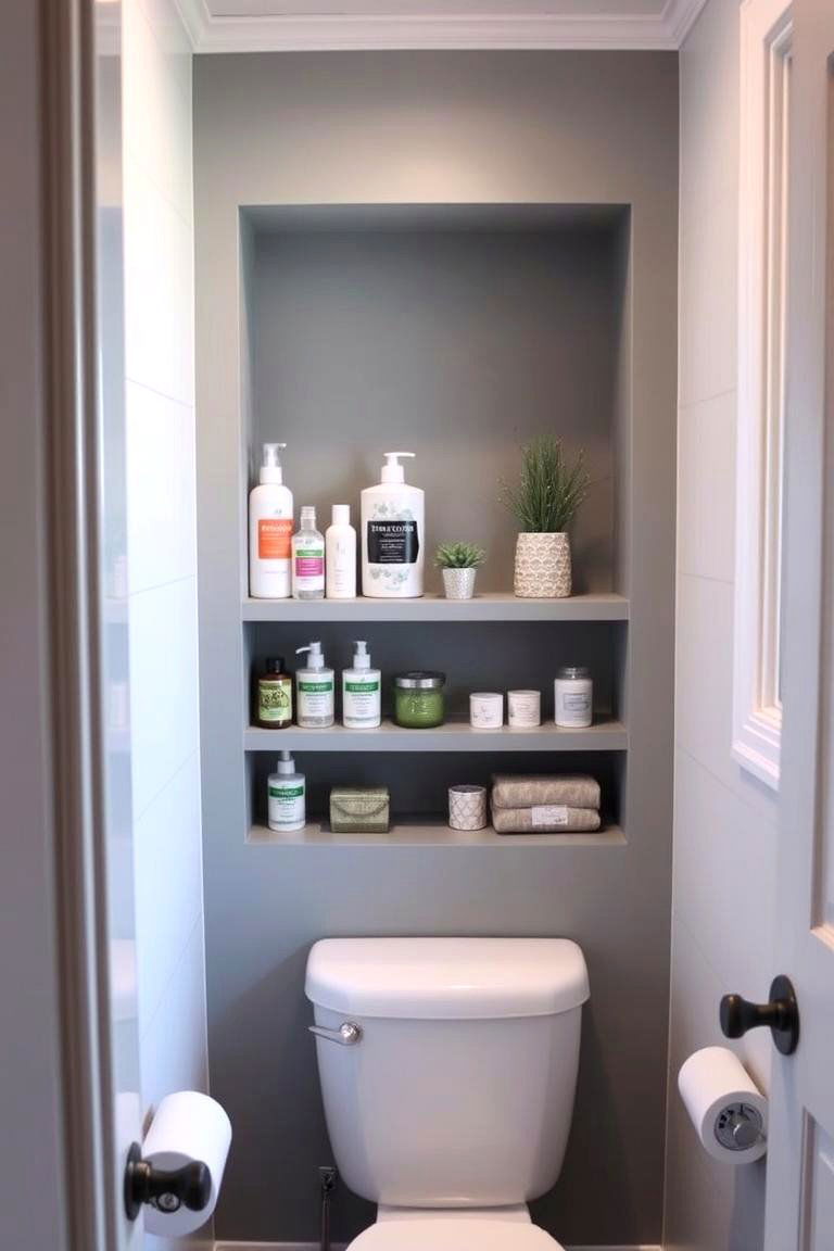 Creating Built In Niches in Walls - 24 Tiny House Storage Ideas
