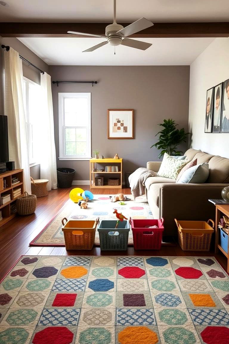 Creating a Playful Zone for Kids in the Living Room - 24 Living Room Layout Ideas