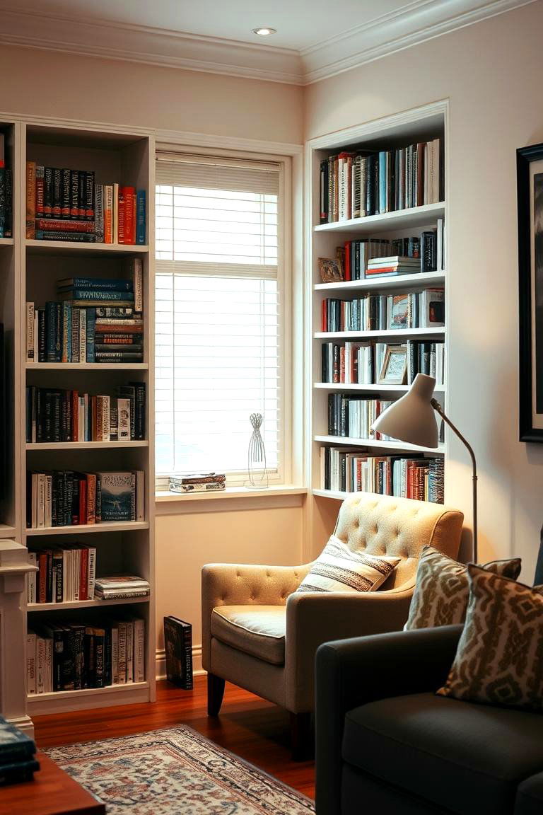 Creating a Reading Nook - 24 Living Room Design Ideas
