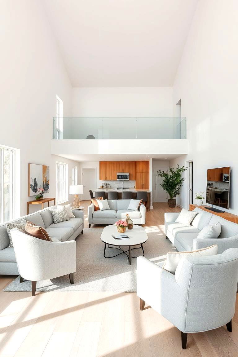 Creating a Sense of Openness - 24 Neutral Living Room Ideas