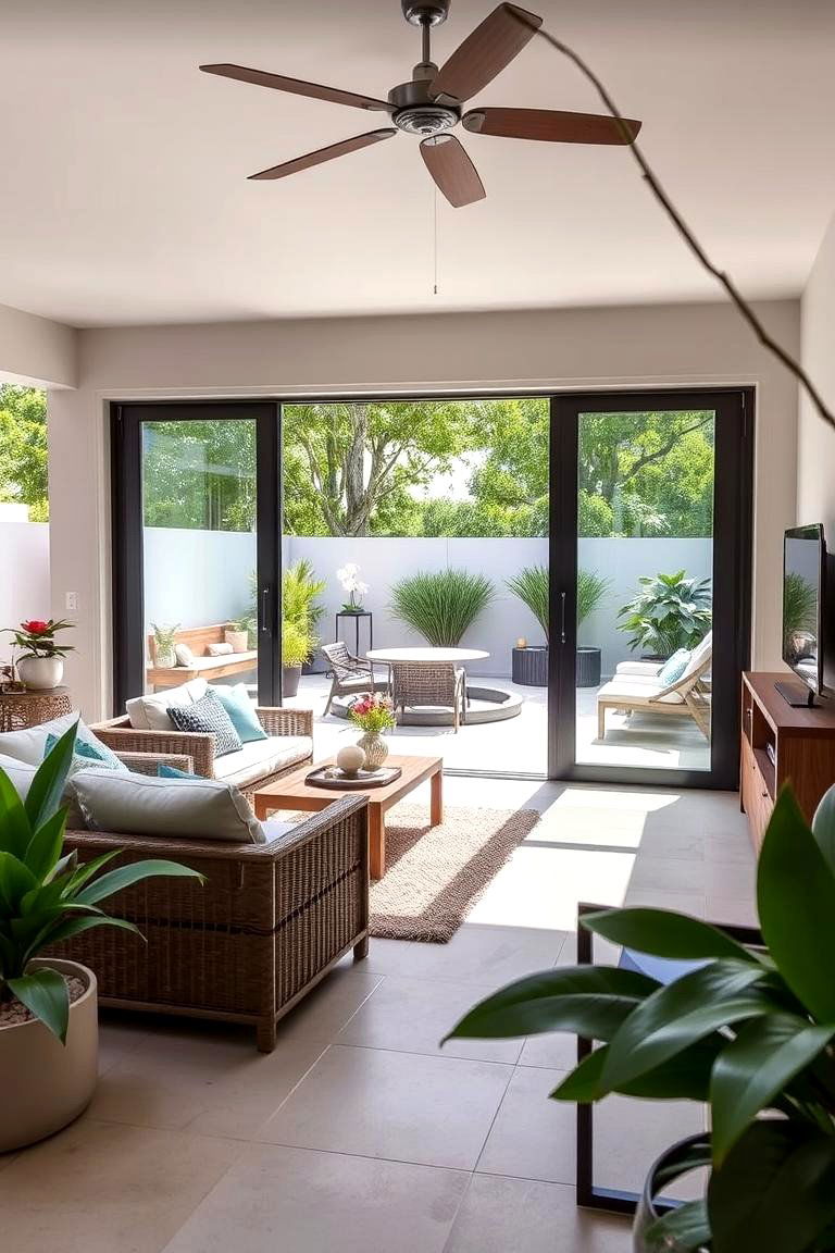 Creating an Indoor Outdoor Connection - 24 Living Room Design Ideas