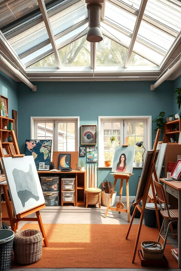 Creative Art Studio - 24 bonus room ideas
