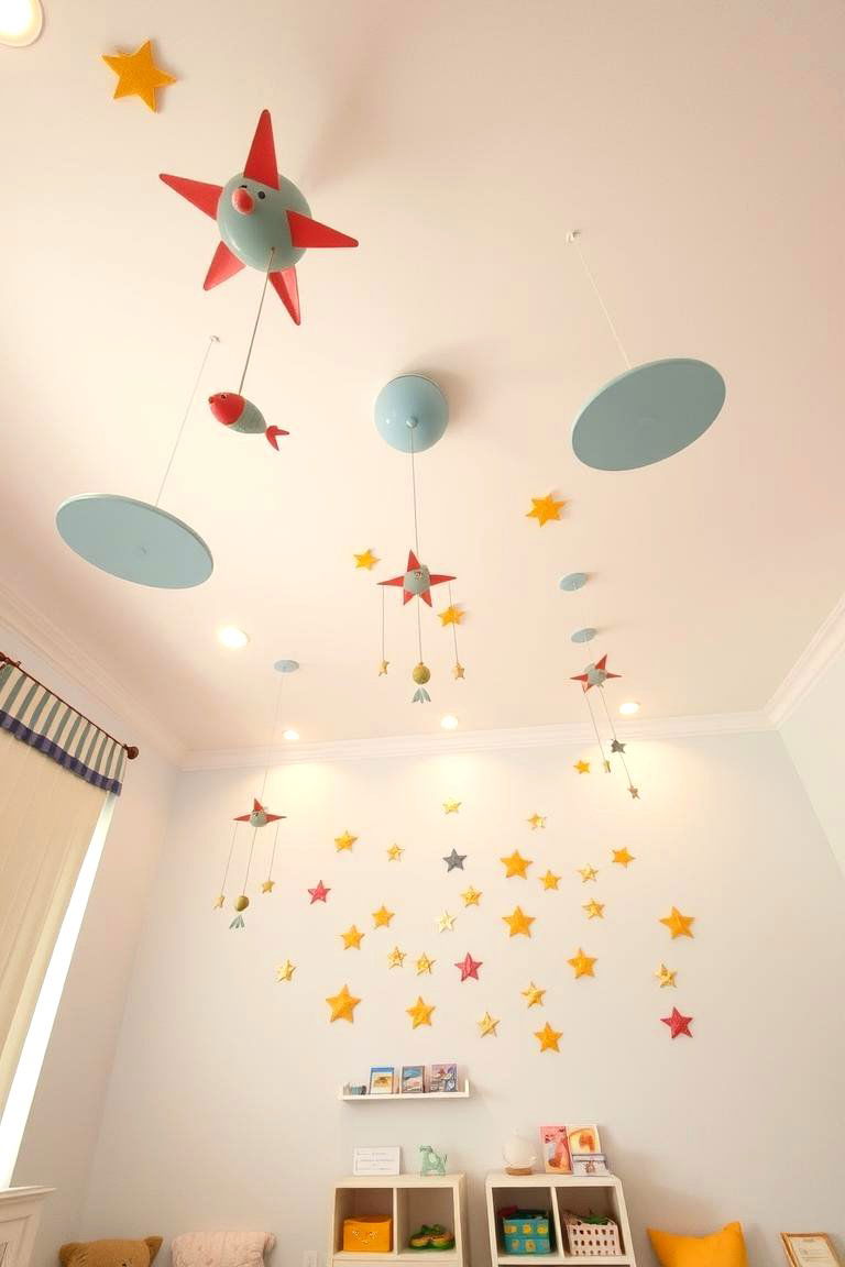Creative Ceiling Decor - 24 Toddler Room Ideas