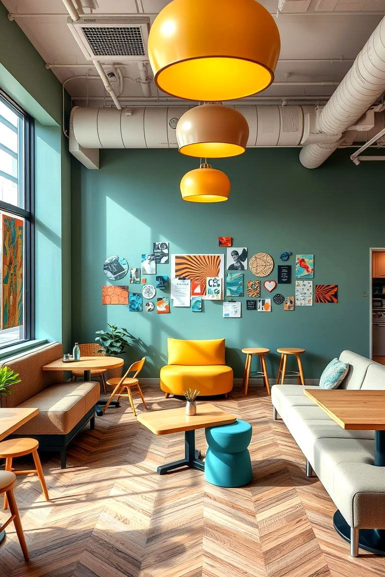 Creative Collaborative Coffee Space - 24 Office Coffee Station Ideas