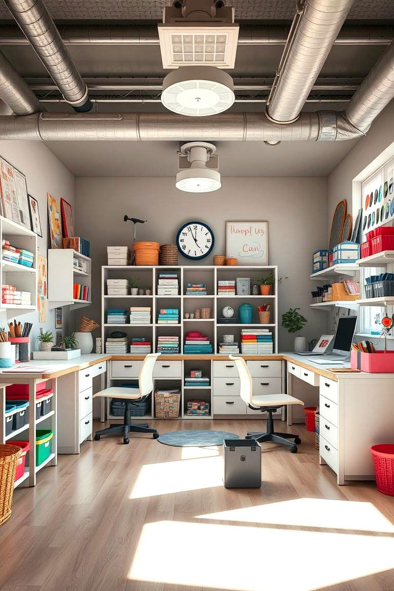 Creative Crafting Box Room - 24 Box Room Ideas