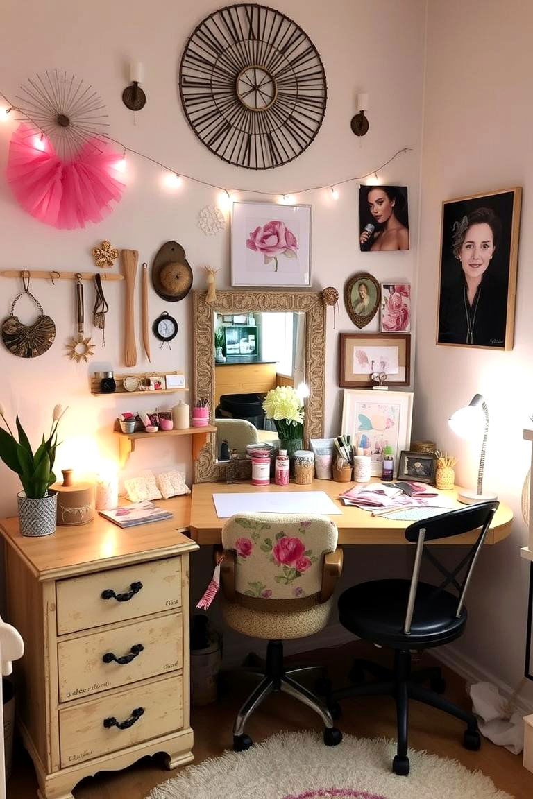 Creative DIY Decor - 24 Makeup Room Ideas