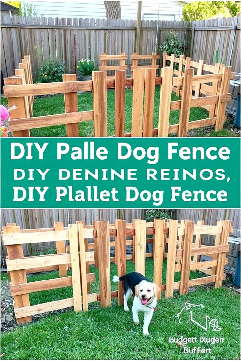 Creative DIY Pallet Dog Fence - 24 Dog Fence Ideas