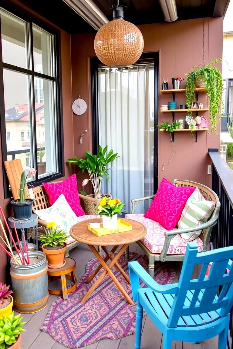Creative DIY Personal Touch - 24 Loft Balcony Ideas