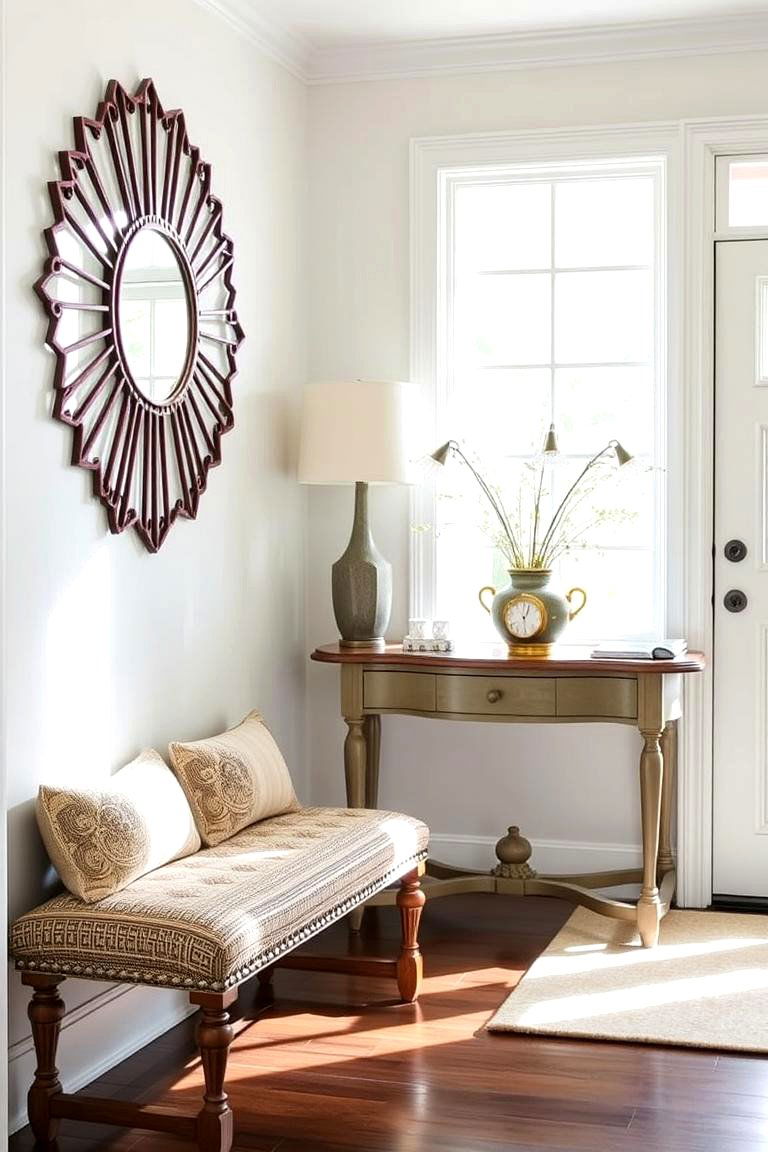 Creative Entryway Arrangements - 24 Housewarming Decoration Ideas