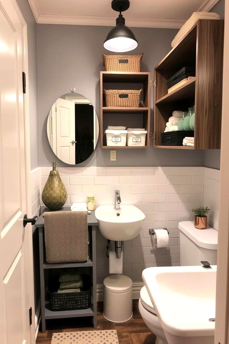 Creative Storage Solutions - 24 Teen Bathroom Ideas
