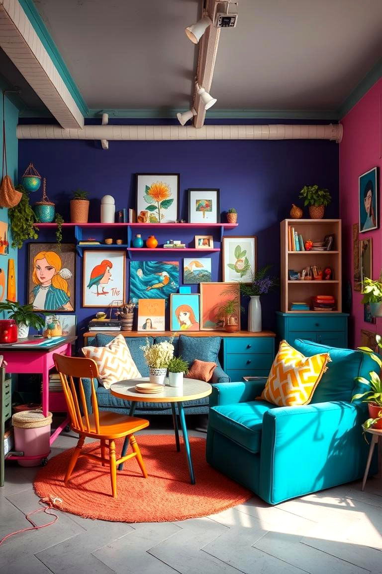 Creative Studio Vibe - 24 Home Office Background Ideas