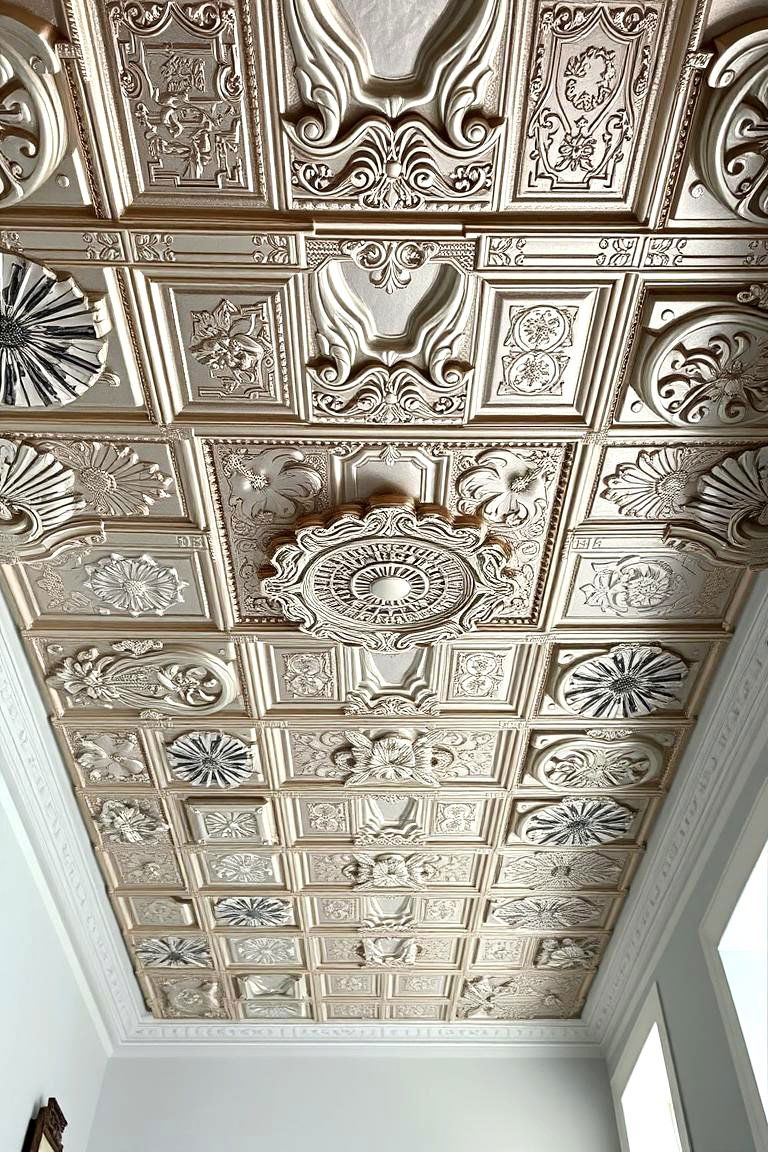 Creative Tin Ceiling Layouts - 24 Tin Ceiling