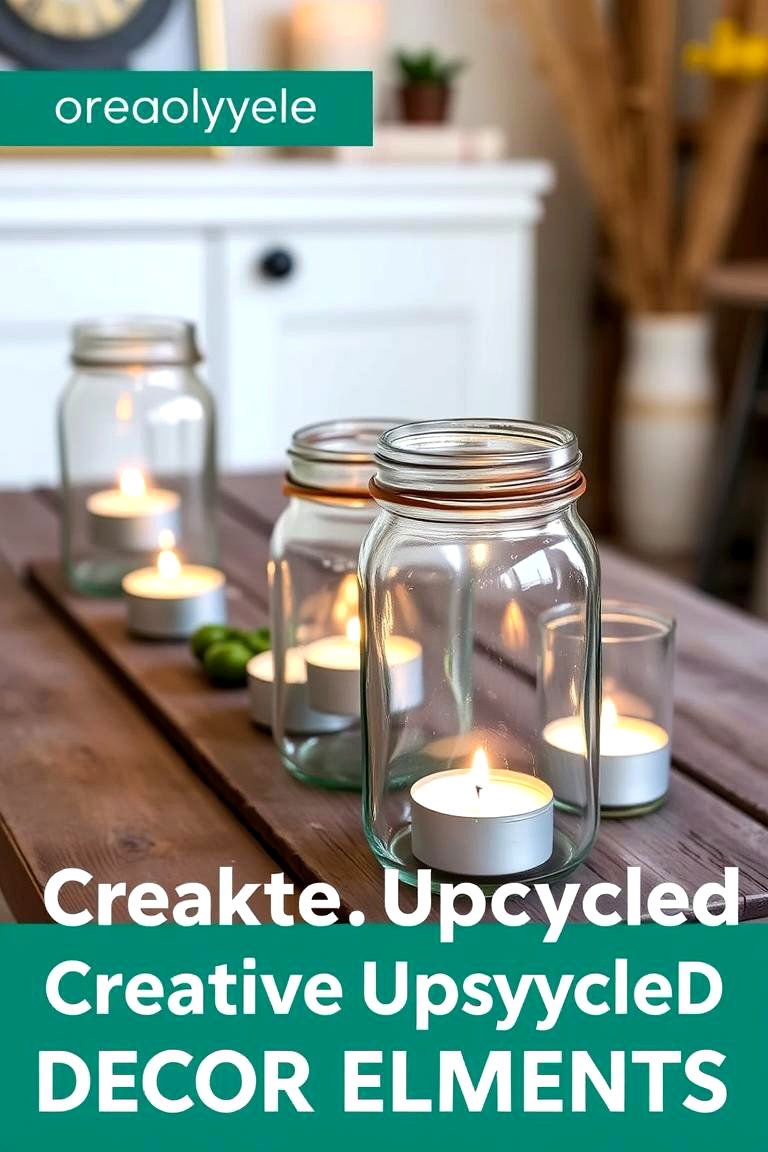 Creative Upcycled Decor Elements - 24 Party Decoration Ideas
