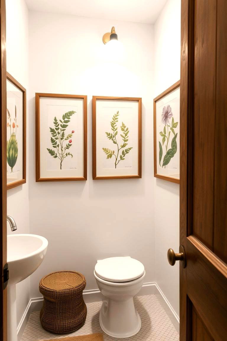 Creative Wall Art Frames - 24 Bathroom Wall Ideas