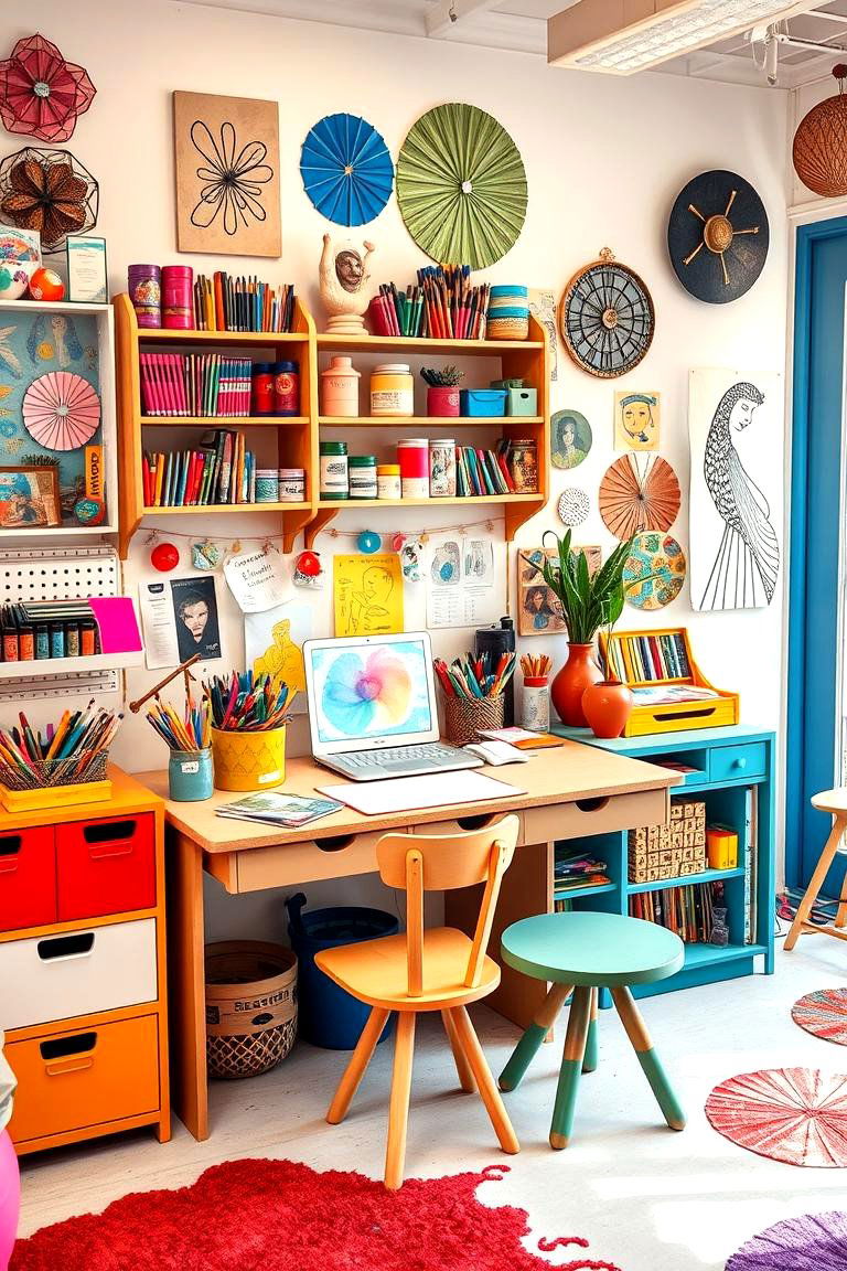 Creative Workspace - 24 Study Room Ideas