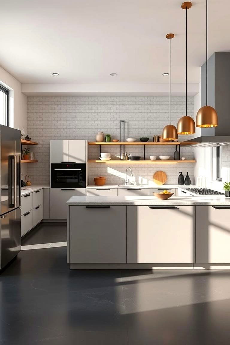 Creative and Customizable Space - 24 Kitchens With Grey Floors