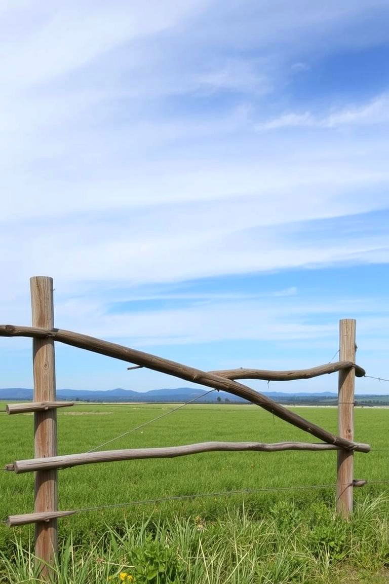 Crossbuck Split Rail Fence - 24 Split Rail Fence Ideas