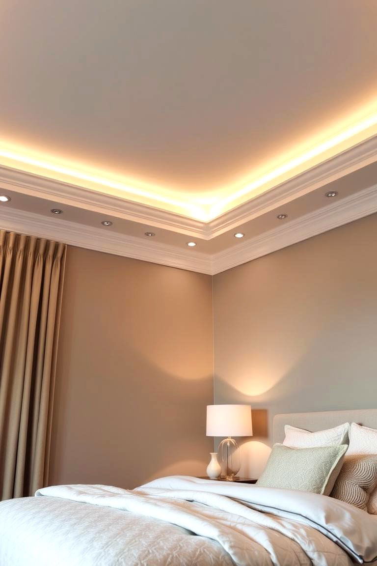 Crown Molding with LED Lighting - 24 Crown Molding Ideas