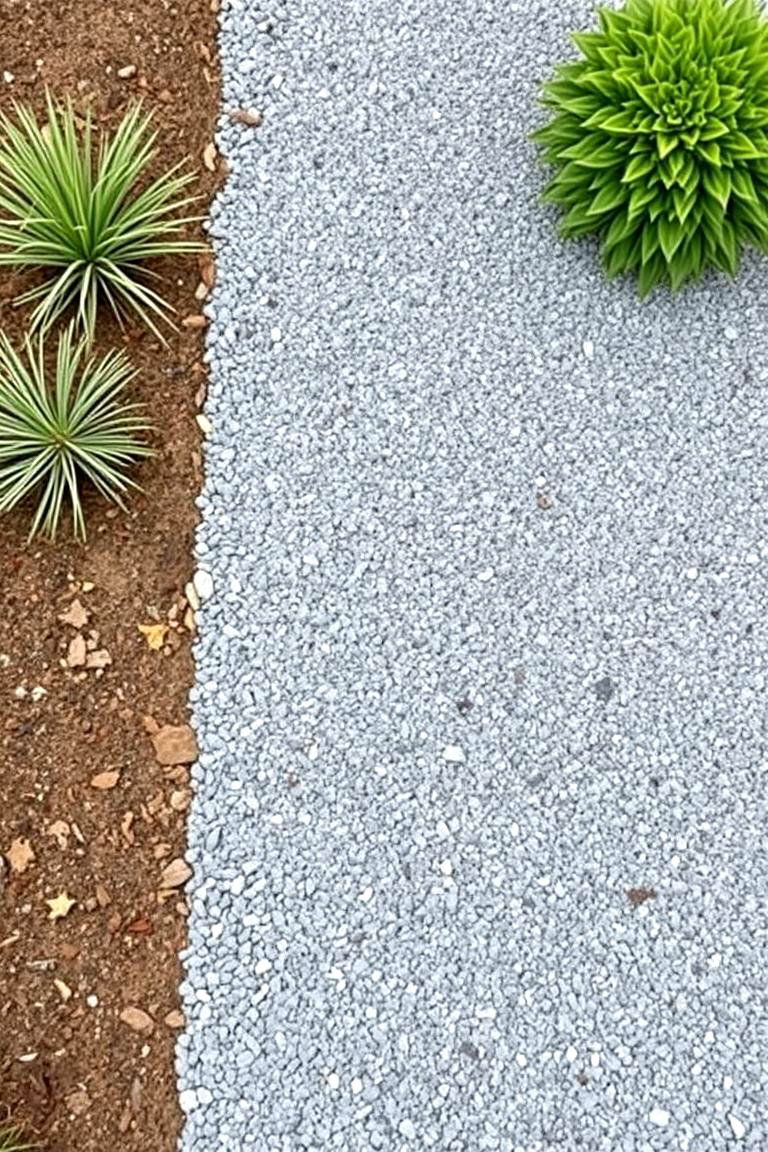 Crushed Stone or Gravel Edging - 24 Modern Garden Edging Ideas