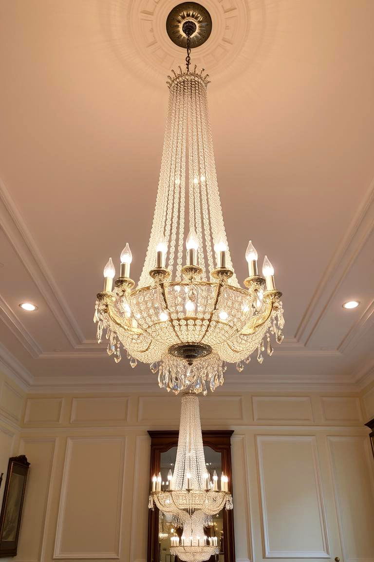 Crystal Chandeliers - 24 Accent Ceiling Ideas