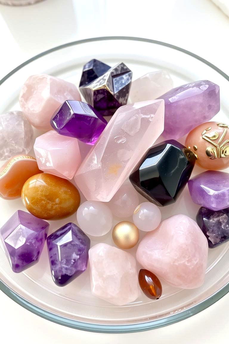 Crystal Decor - 24 Spa Decor Ideas