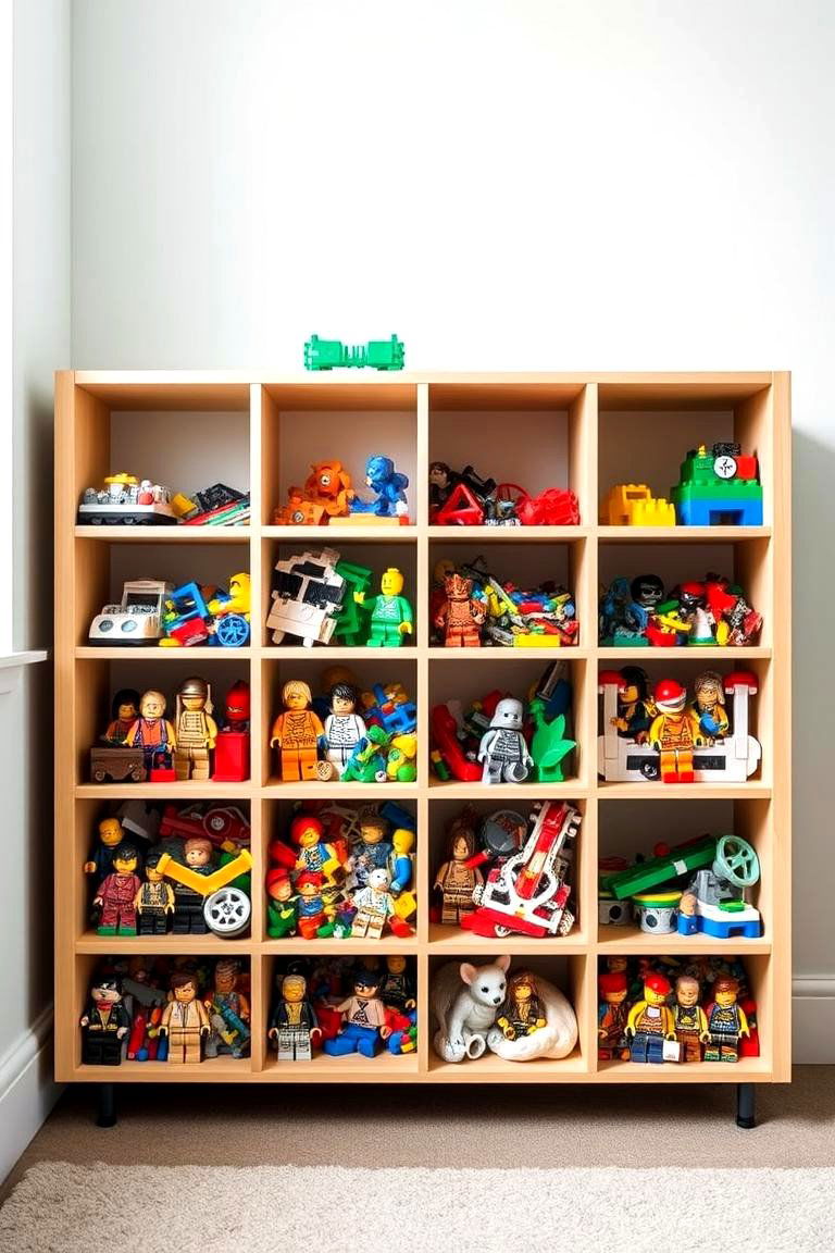 Cubby Storage Units - 24 Lego Storage Ideas