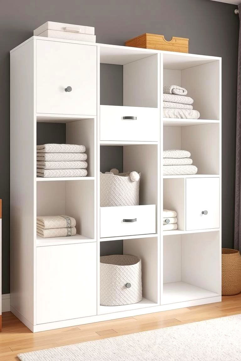 Cube Storage Units - 24 Nursery Storage Ideas