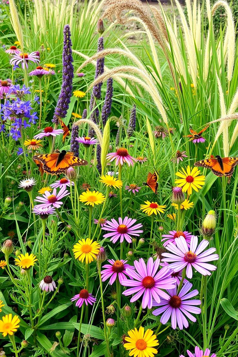 Cultivate a Resilient Native Plant Garden - 24 Low Maintenance Backyard Landscaping Ideas