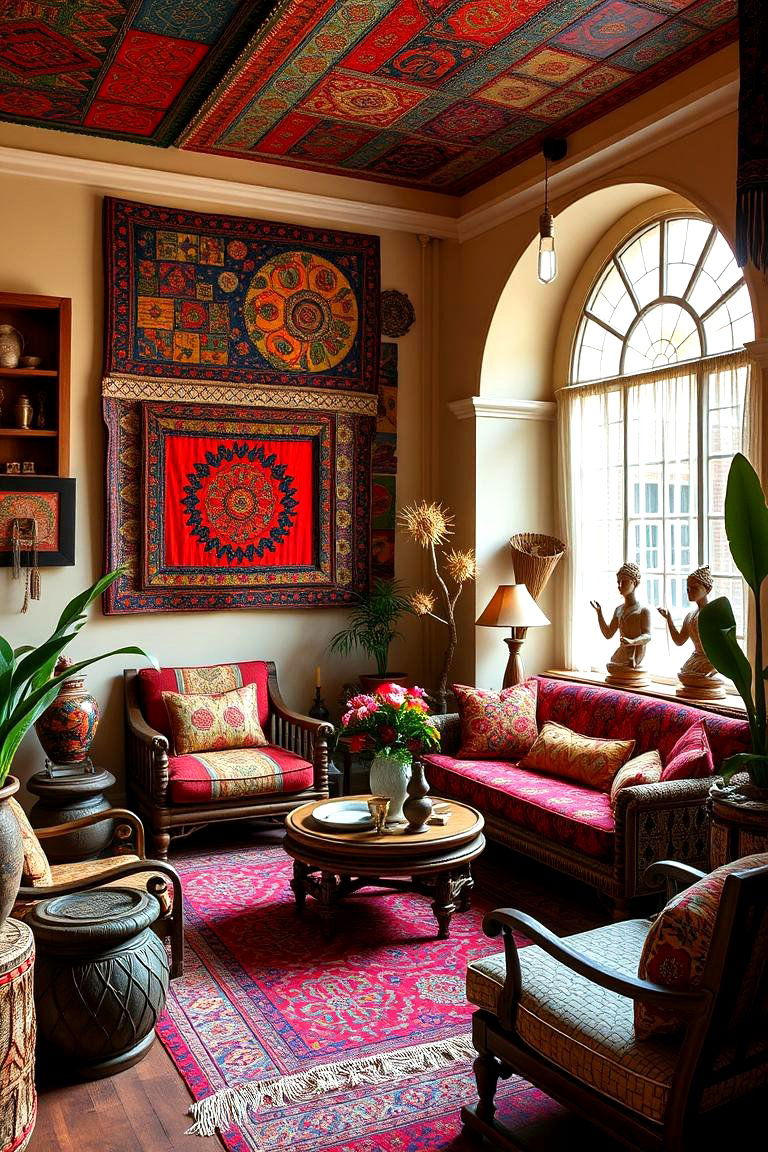 Cultural Fusion Parlor - 24 Parlor Room Ideas