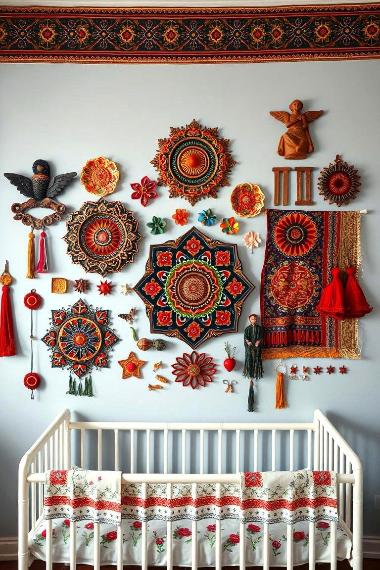 Cultural Heritage Display - 24 Nursery Wall Decor Ideas
