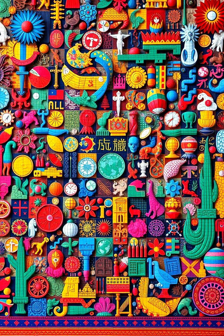 Cultural Tapestry - 24 Interactive Murals