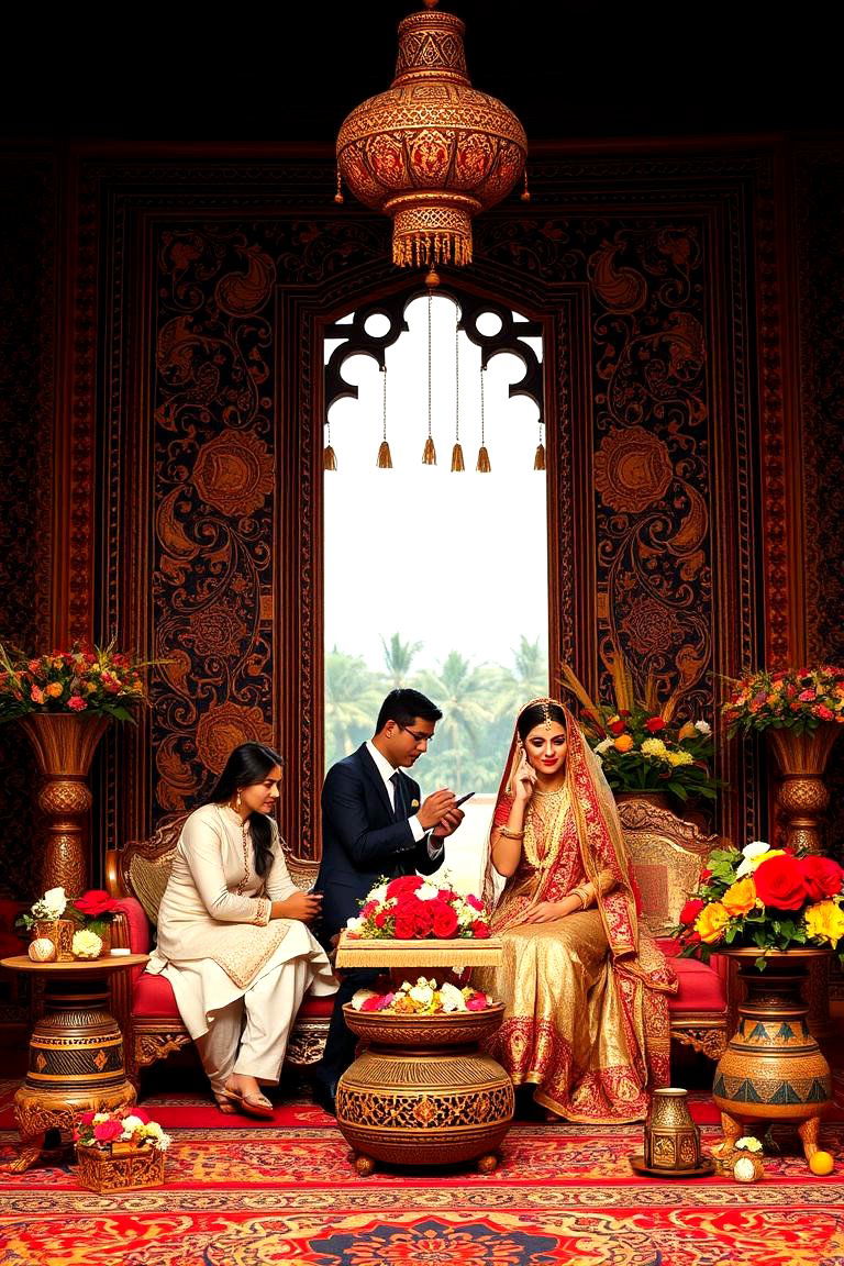 Cultural Traditional Motifs - 24 Wedding Decoration Ideas