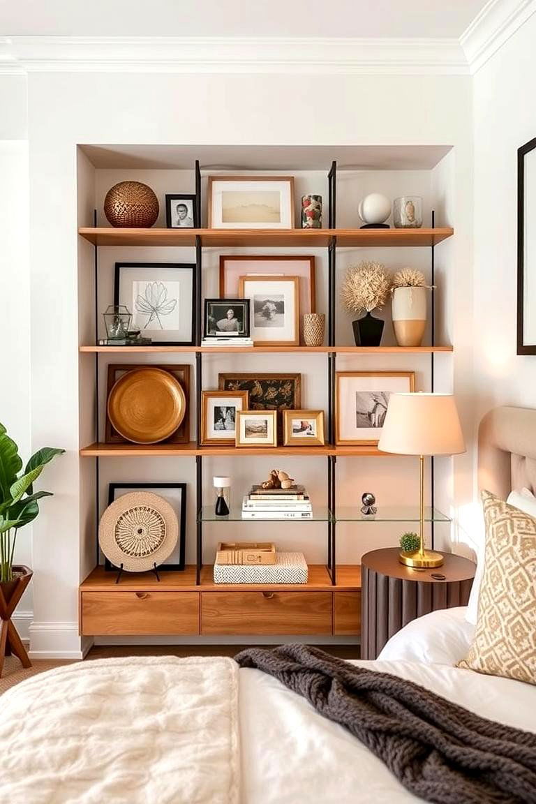 Curated Accessory Display - 24 Pottery Barn Bedroom Ideas