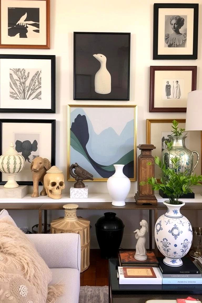 Curated Accessory Displays - 24 Ralph Lauren Living Room Ideas