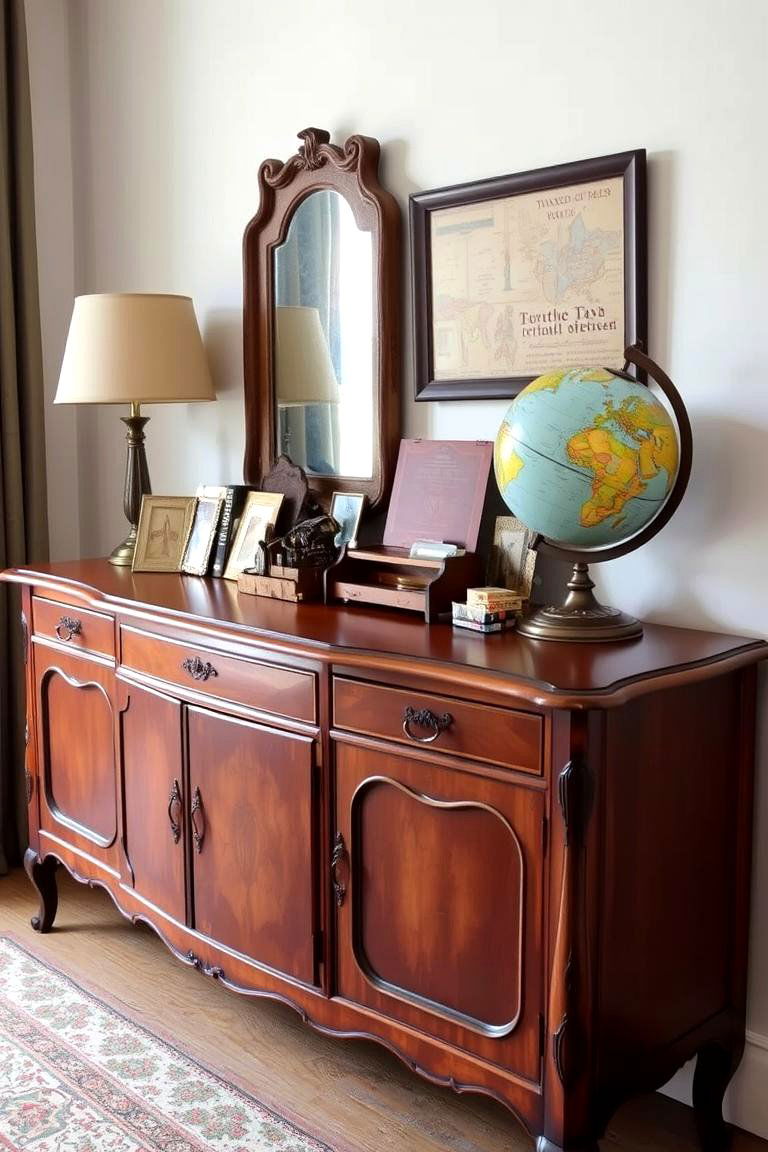 Curated Collections for a Personal Touch - 24 Sideboard Decor Ideas