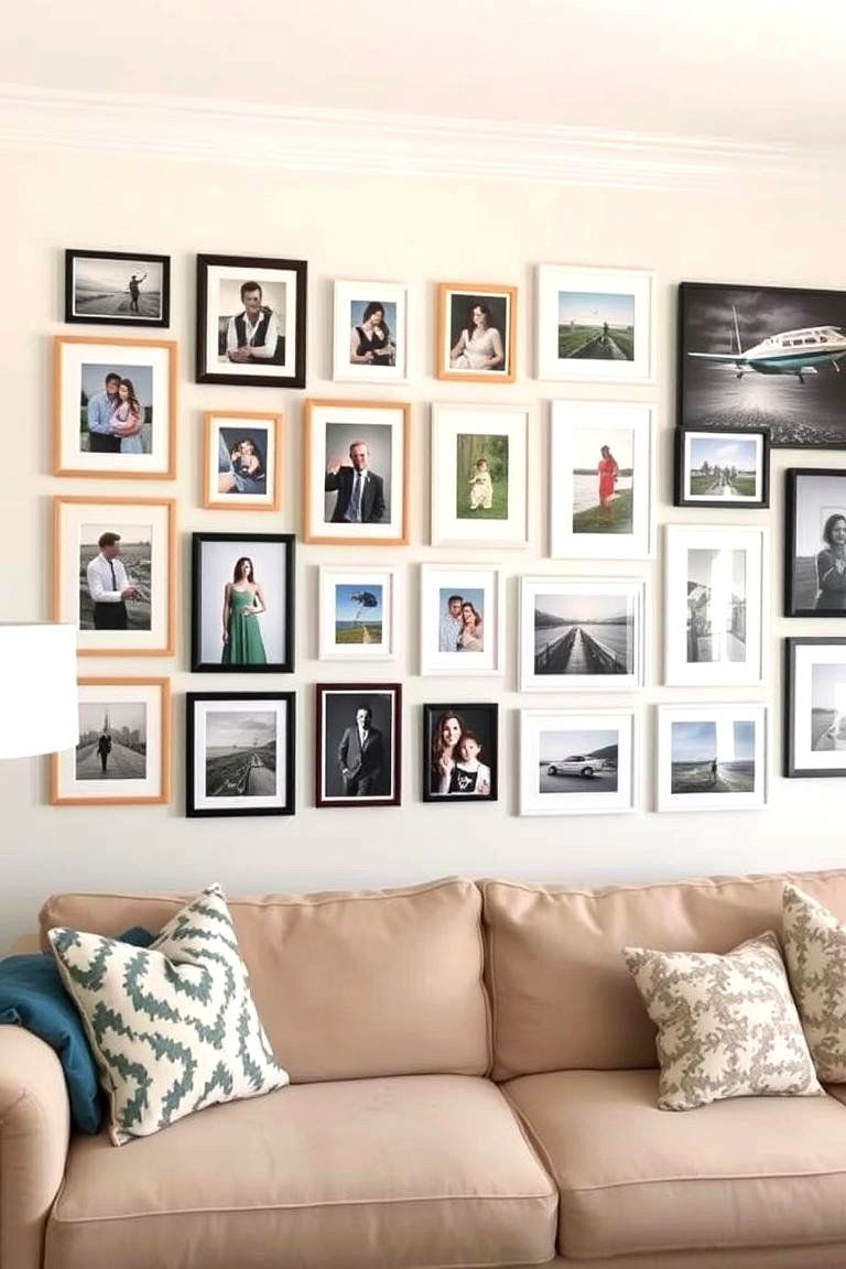 Curated Gallery Wall - 24 Photo Display Ideas