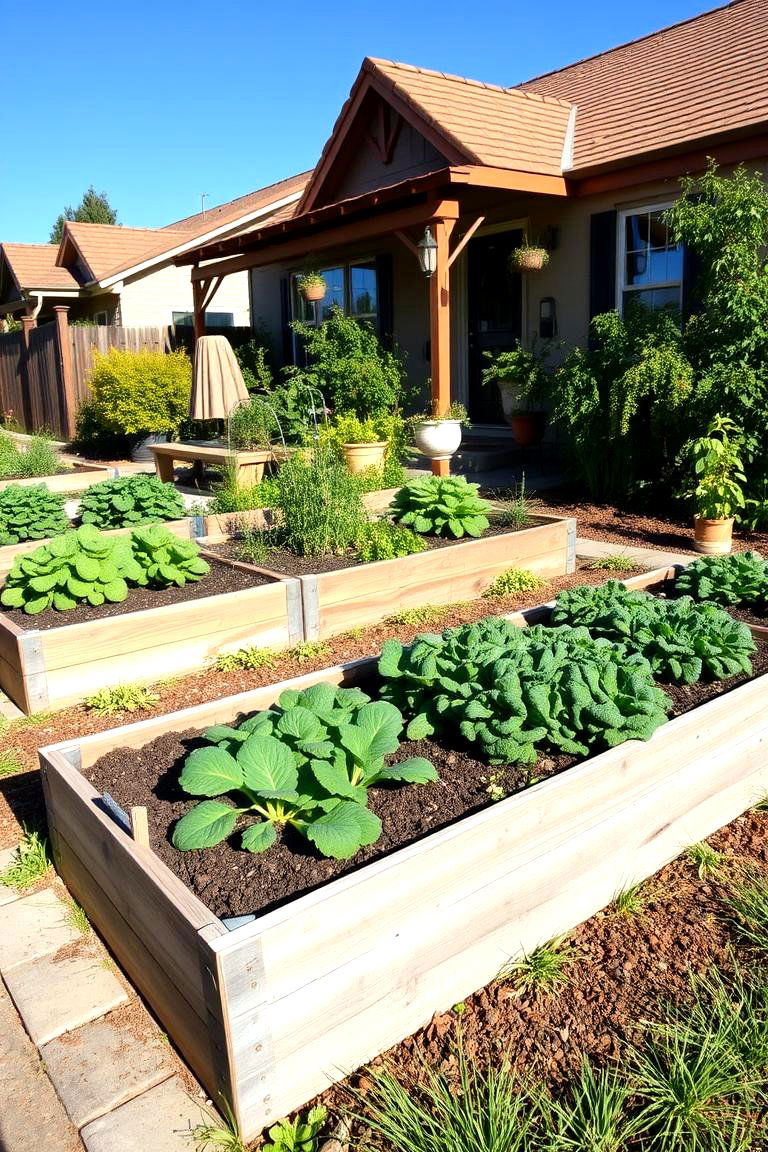 Curbside Veggie Patch - 24 Budget Small Garden Ideas
