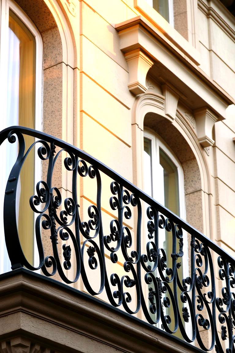Curved Balcony Railings - 24 Balcony Railing Design Ideas