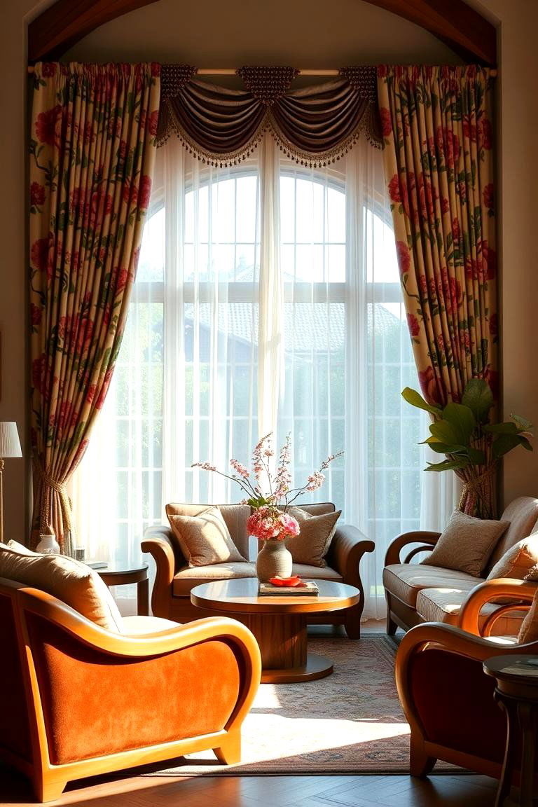 Curved Flowing Lines in Furniture - 24 Art Nouveau Interior Design Ideas