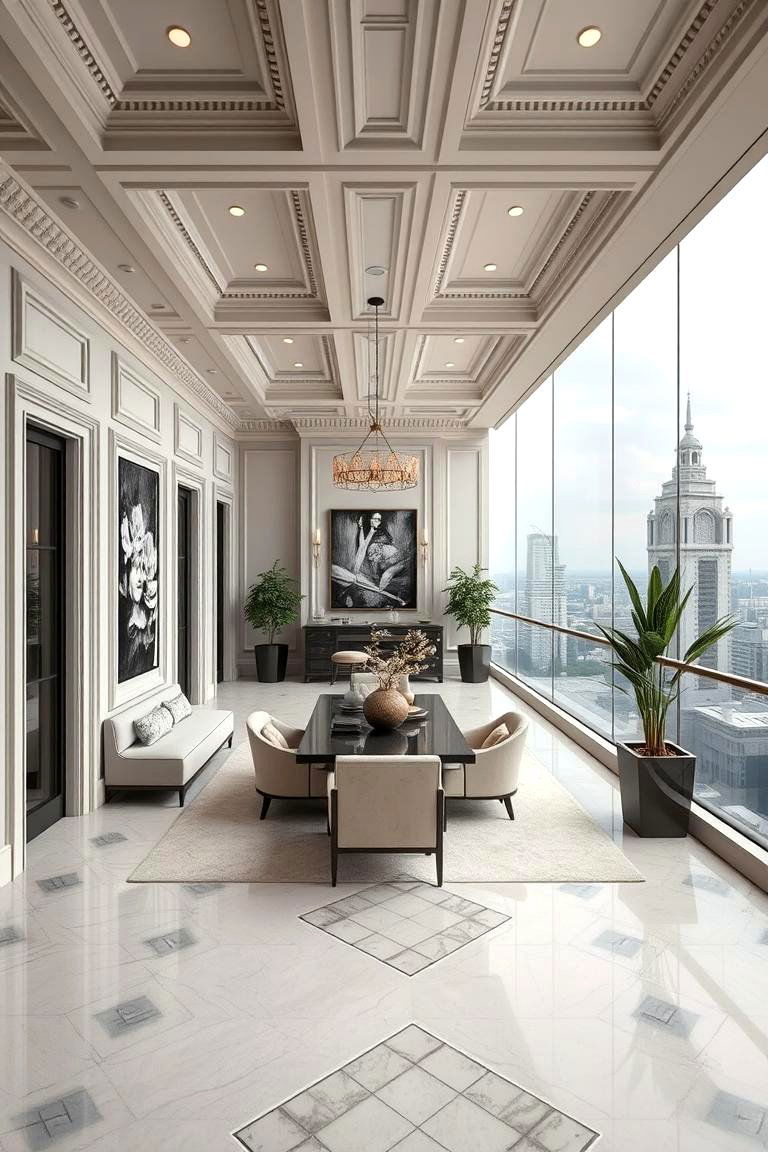 Custom Architectural Features - 24 Penthouse Design Ideas