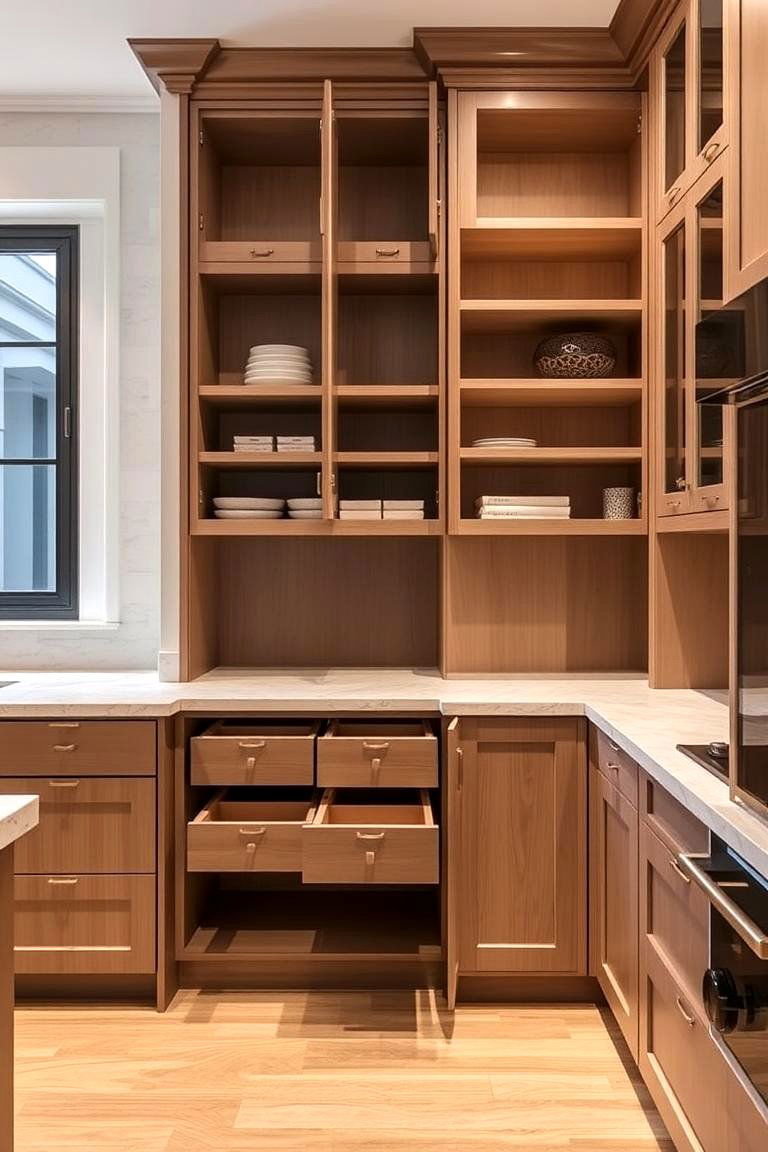 Custom Built In Cabinets - 24 Kitchen Cabinet Ideas