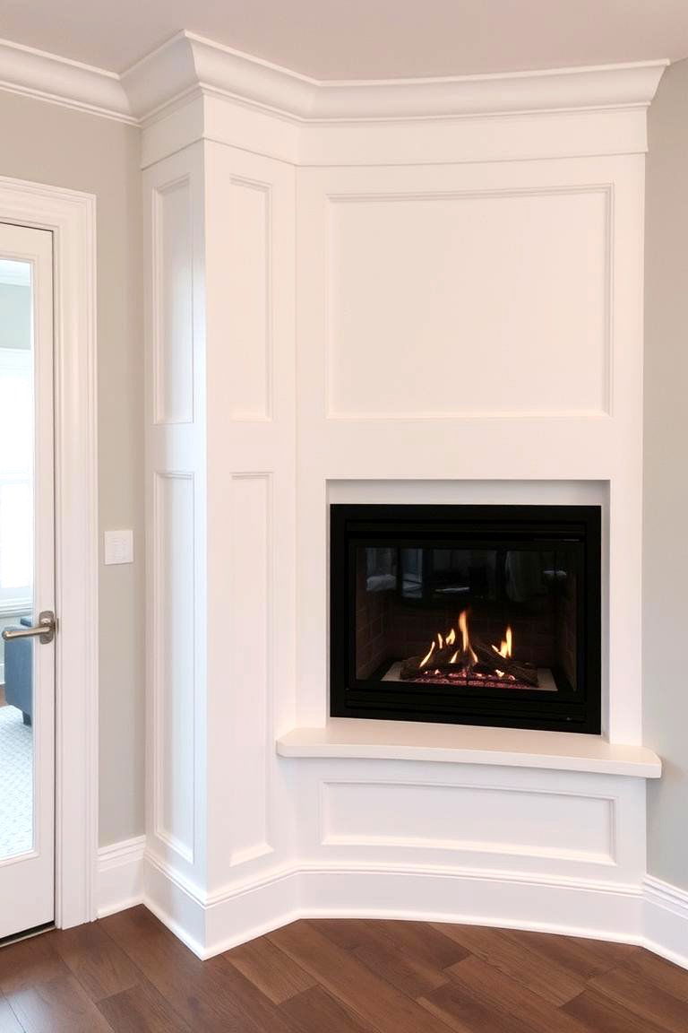 Custom Built In Corner Fireplace - 24 Corner Fireplace Ideas